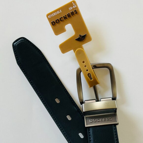 DOCKERS Men's Reversible Belt NWT Size L 38-40 - Picture 1 of 4